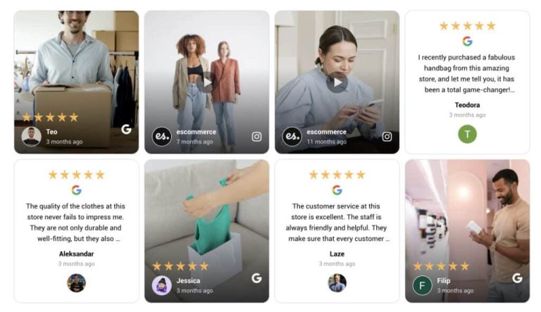 User generated content example